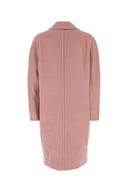 Mm Studio Pink Wool Cocco Coat