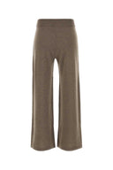 Weekend Cappuccino Wool Blend Tennis Pant