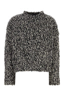 Weekend Two Tone Wool Blend Crine Sweater