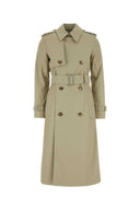 Gabardina de mezcla de poliéster burberry beige