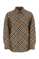 Camisa de mezcla de poliéster burberry borded