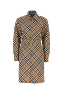 Burberry Embroidered Jersey Shirt Dress