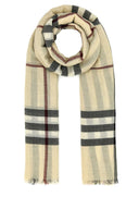 Burberry Embroidered Wool Scarf