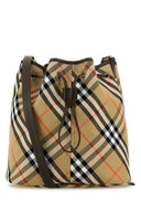 Bolsa de lienzo bordado de Burberry