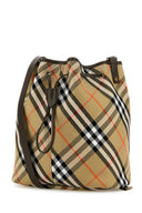 Bolsa de lienzo bordado de Burberry