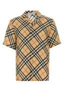 Camisa de seda estampada en Burberry