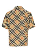 Camisa de seda estampada en Burberry