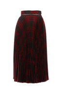 Burberry Embroidered Jersey Skirt