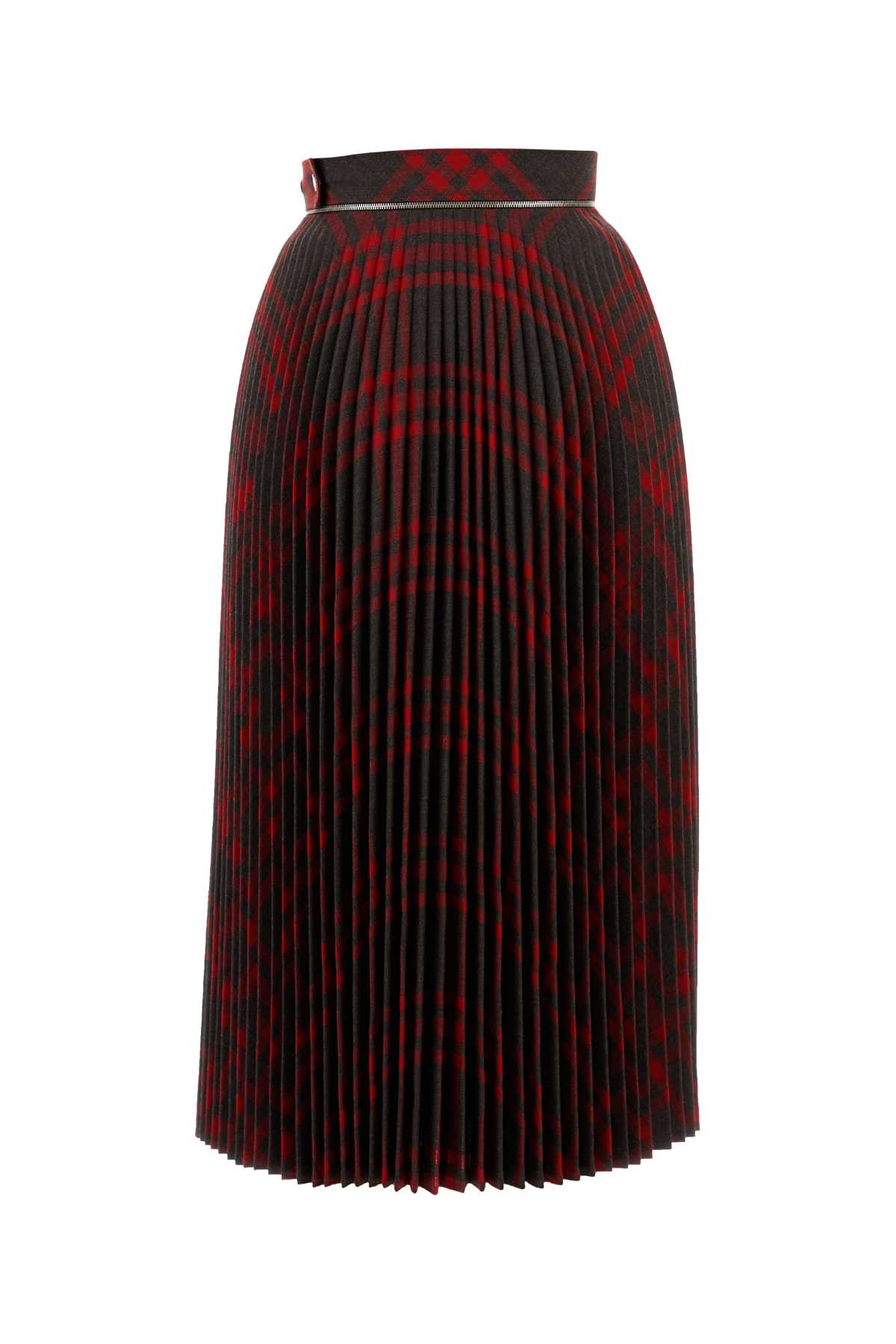 Burberry Embroidered Jersey Skirt