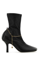 Bombas de cuero negro Burberry