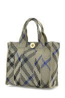 Burberry bordado de tela bordado mini bolso