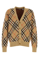 Cárdigan de mezcla de lana estirada burberry