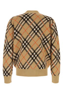 Cárdigan de mezcla de lana estirada burberry