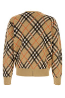 Burberry Embroidered Stretch Wool Blend Sweater
