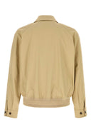 Burberry Beige Gabardine Harrington Jacke