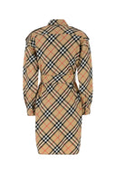 Burberry Embroidered Cotton Shirt Dress