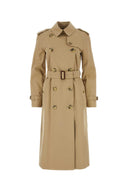 Burberry Beige Cotton Heritage Waterloo Trench Coat