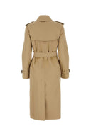 Burberry Beige Cotton Heritage Waterloo Trench Coat