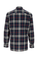 Camisa de poplín bordada de Burberry