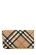 Burberry bedruckte Canvas-Karo-Geldbörse