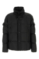 Ten C Black Nylon Shelter Combo Down Jacket