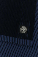 Stone Island Midnight Blue Wool Scarf