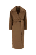 S Maxmara Camel Wool Blend Manuele Coat