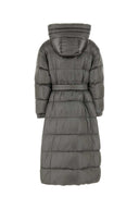 Mm The Cube Dark Grey Nylon Spacev Down Jacket