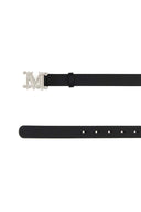 Max Mara Black Leather Belt