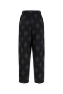 Giorgio Armani ricamato Salling Silk Pant