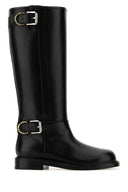 Stivali voyou in pelle nera givenchy