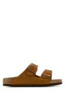 Birkenstock Ochre Suede Arizona Slippers