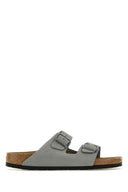 Birkenstock Grey Arizona Slippers