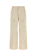 Ami Sand Denim Wide Leg Jeans