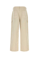 Ami Sand Denim Wide Leg Jeans