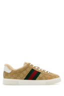 Zapatillas Ace de ante camel de Gucci