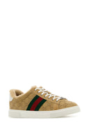 Zapatillas Ace de ante camel de Gucci
