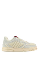 Gucci wit leer en teddy re websneakers