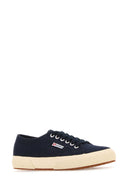 Superga Navy Blue Canvas 2750 Sneakers