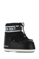 Moon Boot Black Nylon Icon Low Ankle Boots