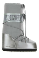 Moon Boot Silver Satin Icon Boots