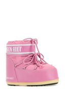 Moon Boot Pink Nylon Icon Low Ankle Boots