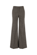 Stella Mc Cartney Embroidered Wool Palazzo Pant