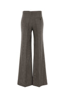 Stella Mc Cartney Embroidered Wool Palazzo Pant