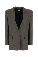 Stella McCartney Righ ricamato in lana oversize blazer