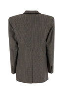 Stella McCartney Righ ricamato in lana oversize blazer