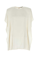 Mini abito di raso bianco Stella McCartney