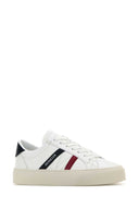 Sneaker Moncler White in pelle Monaco 2