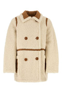 Stand Studio Ivory Teddy Chloe Coat