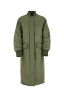 Stand Studio Olive Green Nylon Abbie Stack